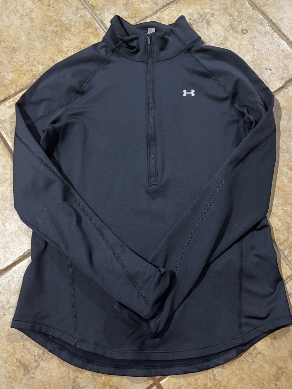 Under Armour Black Half-Zip Training Top
